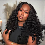 AureliX™ Burmese Curly Half Wig