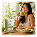 Southeast Asia Weight Loss Green Tea + Apple cider vinegar Latte