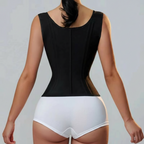 Aureli x ShapeSuits™ Retro Zipper Breasted Shapewear Top