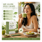 Southeast Asia Weight Loss Green Tea + Apple cider vinegar Latte